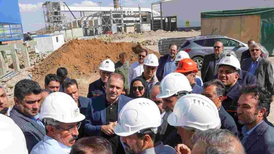 بازدید از طرح تولید کاتد مس سونگون؛ توسعه مس ایران ادامه دارد